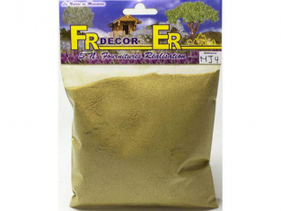 Fr decor MJ04 Flocages poudre a decor Jaune desert 500cc Fabriqué en France