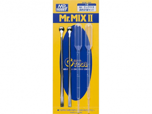 Mr Hobby GT28 MR.MIX 2 pipettes et 2 agitateur a peinture