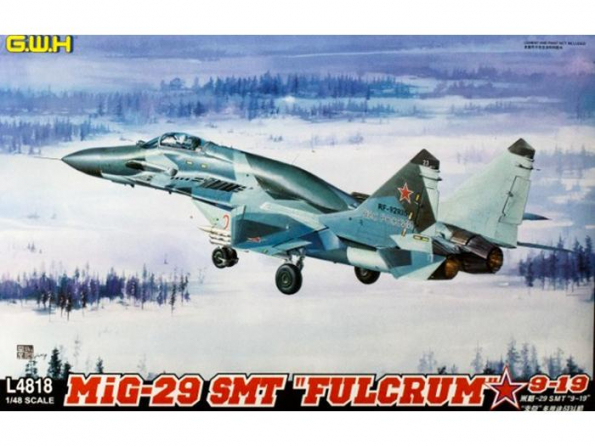 Great Wal Hobby maquette avion L4818 MiG-29 SMT Fullcrum 9-19 1/48