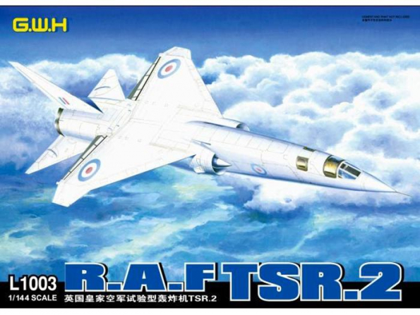 Great Wal Hobby maquette avion L1003 R.A.F. TSR.2 1/144