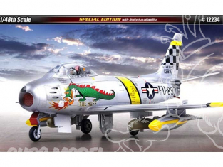 Academy maquette avion 12234 North American F-86F Sabre The Huff 1.48