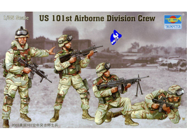 Trumpeter maquette militaire 00410 US 101éme AIRBORNE DIVISION 1