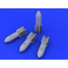 Eduard kit d'amelioration brassin 672113 Bombes Allemandes SC 250 WWII 1/72