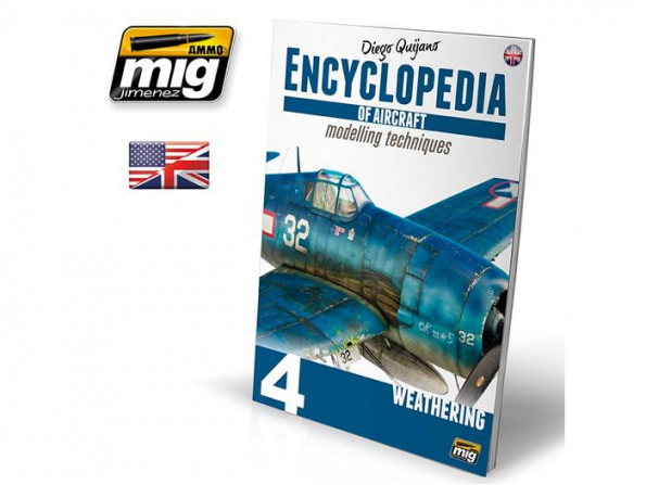 MIG magazine 6053 Encyclopedie des techniques de modelisme des avions Vol. 4 – Weathering - Vieillissement en langue Anglaise