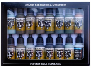 Vallejo Set Model Air 71193 Couleurs RLM 16 x 17ml