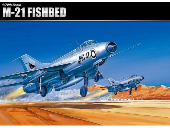 Academy maquettes avion 12442 MIKOYAN MIG-21 FISHBED 1/72