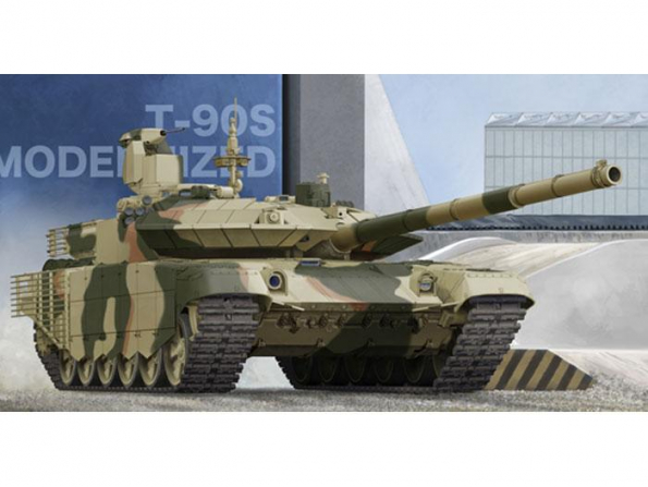 TRUMPETER maquette avion 05549 T-90S MODERNISÉ CHAR LOURD RUSSE 2015 1/35
