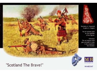 Master Box maquette militaire 3547 SCOTLAND THE BRAVES 1/35