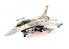 Kinetic maquette avion K48008 F-16F Block 60 Desert Falcon 1/48