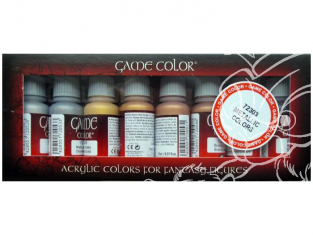 Vallejo Set Game Color 72303 Couleurs Metalliques 8 x 17ml