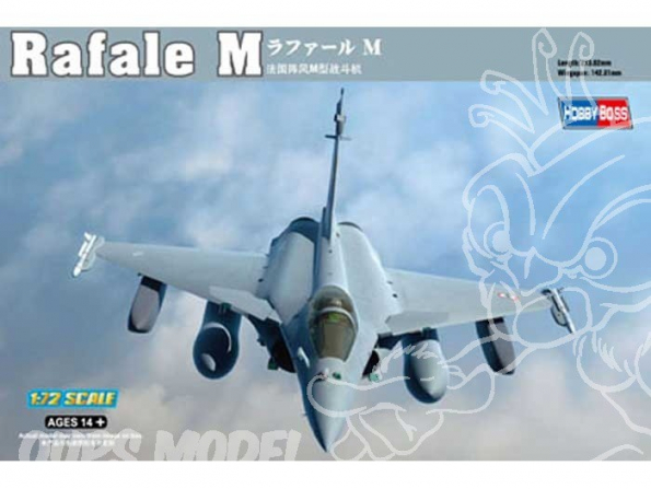 Hobby Boss maquette avion 87247 Rafale M 1/72