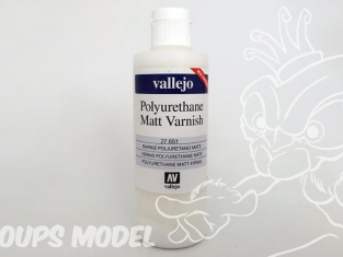 Vallejo 27651 Vernis polyurethane mat 200ml