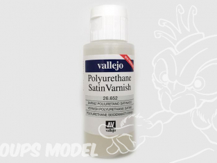 Vallejo 26652 Vernis Polyurethane acrylique satiné 60ml
