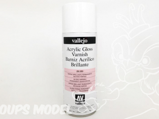 Vallejo aerosol 28530 Bombe de vernis Brillant acrylique 400ml