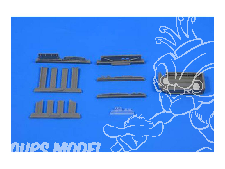 Cmk kit d'amelioration 7343 BOMBES BRITANNIQUES DE 250.Lb Ml.IV (4 Pcs) 1/72