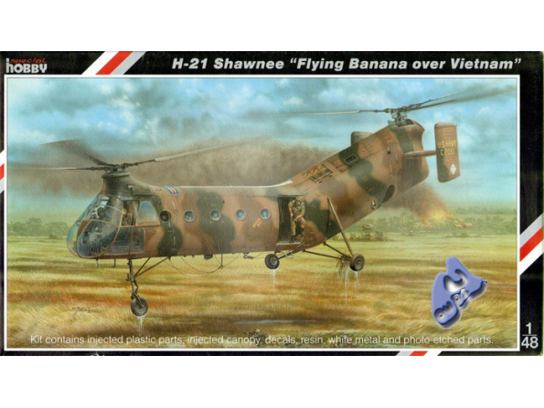 Special Hobby maquette avion 48062 H-21 Shawnee 1/48