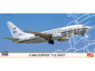 HASEGAWA maquette avion 10816 C-40A Clipper US Navy 1/200