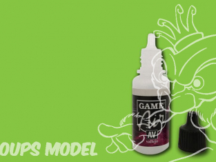 Vallejo Peinture Acrylique Game Air 72733 Vert Visqueux 17ml