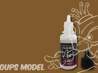 Vallejo Peinture Acrylique Game Air 72740 Cuir marron 17ml