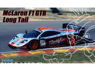 Fujimi maquette voiture 125954 Mc Laren F1 GTR Long Trail 1997 1/24