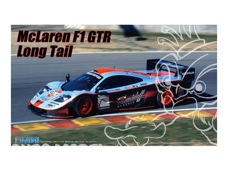 Fujimi maquette voiture 125954 Mc Laren F1 GTR Long Trail 1997 1/24