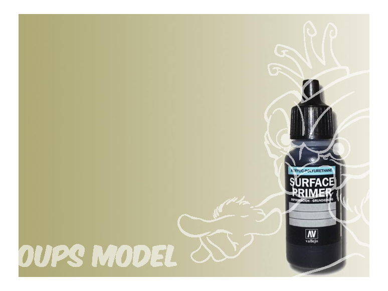 Vallejo Surface Primer 70627 Appret acrylique Os Squelette 17ml