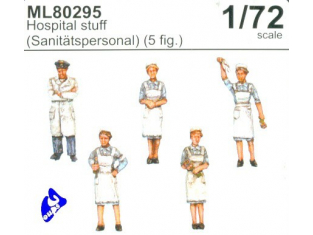 CMK figurine ML80295 Personnel Hospitalier Allemand 1/72