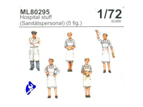 CMK figurine ML80295 Personnel Hospitalier Allemand 1/72