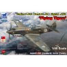 Bronco maquette avion FB 4006 Curtiss P-40C (Hawk 81-A2) Flying Tigers 1/48