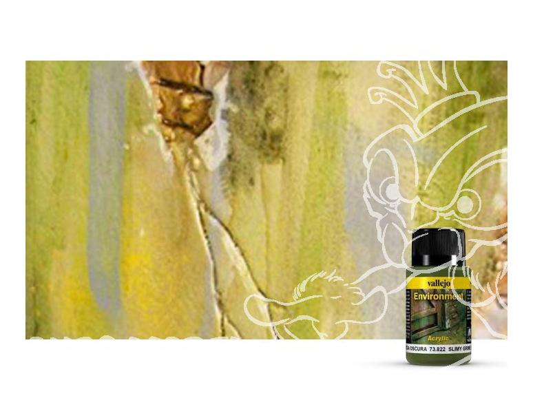 Vallejo Environment Acrylique 73822 Saleté Humide Sombre 40ml