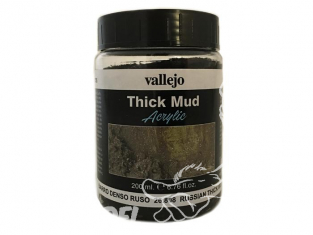 Vallejo Thick Mud Acrylique 26808 Boue Epaisse Russe 200ml