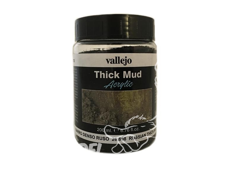 Vallejo Thick Mud Acrylique 26808 Boue Epaisse Russe 200ml