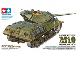 Tamiya maquette militaire 35350 Tank Destroyer US M10 1/35