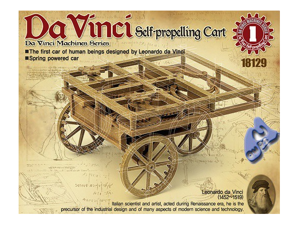 Academy maquette Da Vinci 18129 Chariot