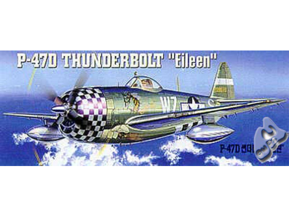 Academy maquettes avion 2105 P-47D Thunderbolt 1/72