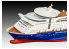 Revell maquette bateau 05818 MS Color Magic 1/1200