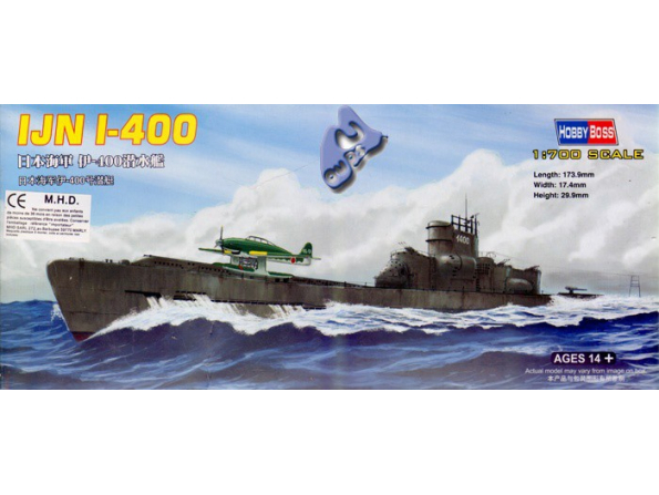 Hobby Boss maquettes bateau 87017 SOUSMARIN I-400 1/700