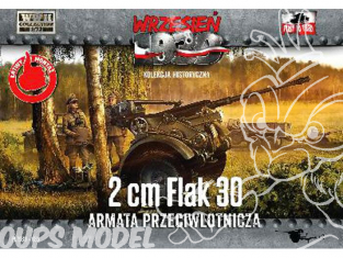 First to Fight maquette militaire pl035 CANON ANTI AERIEN FLAK 30 2cm ALLEMAND 1939 1/72