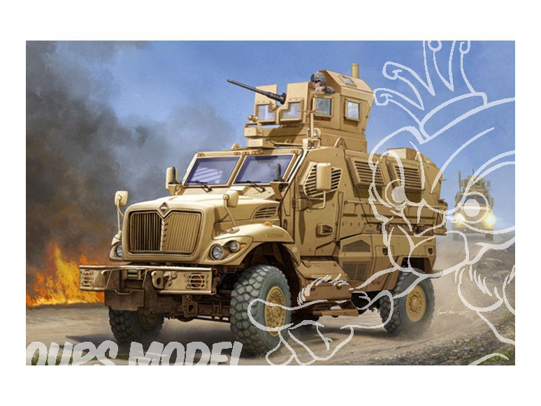 TRUMPETER maquette militaire 00931 US MAUXXPRO MRAP 2016 1/16