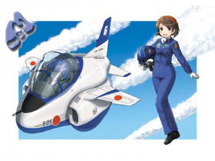 HASEGAWA maquette avion 60123 T-4 BLUE IMPULSE EGG PLANE