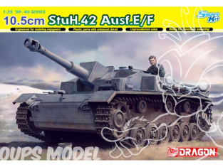 Dragon maquette militaire 6834 10,5cm StuH.42 Ausf.E/F 1/72