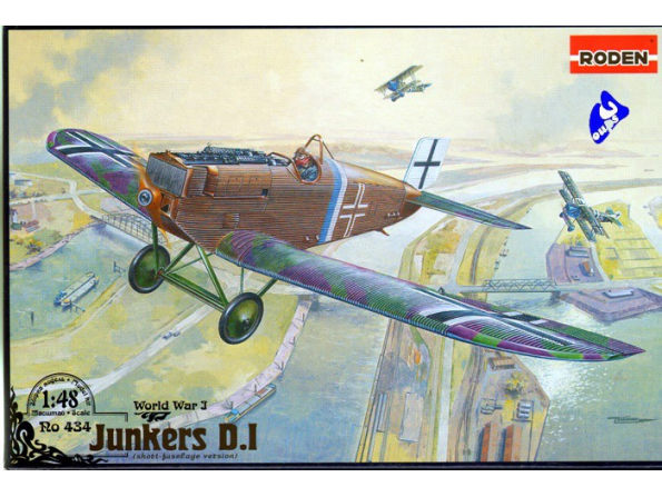 Roden maquettes avion 434 JUNKERS D.I 1/48