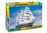 Zvezda maquette bateau 9045 Quatre-mâts barque russe Krusenstern 1/200