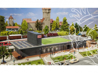Faller construction ferroviaire 110131 Gare de Wittenberg 1/87
