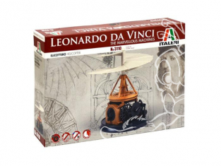 Italeri Maquette serie Leonardo da Vinci 3110 Hélicoptère Léonard de Vinci