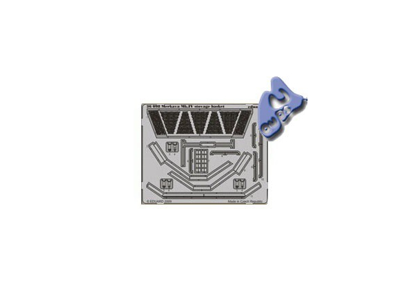 Eduard photodecoupe 36098 MERKAVA MK.IV STOWAGE BASKET 1/35