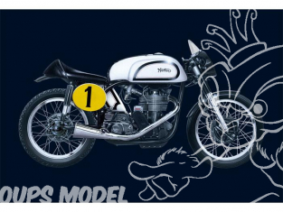 Italeri maquette moto 4602 NORTON MANX 500cc 1951 1/9