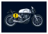 Italeri maquette moto 4602 NORTON MANX 500cc 1951 1/9