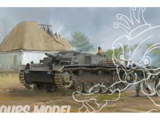Bronco maquette militaire CB 35118 Sturmgeschütz III Ausf E (SdKfz 142) 1/35