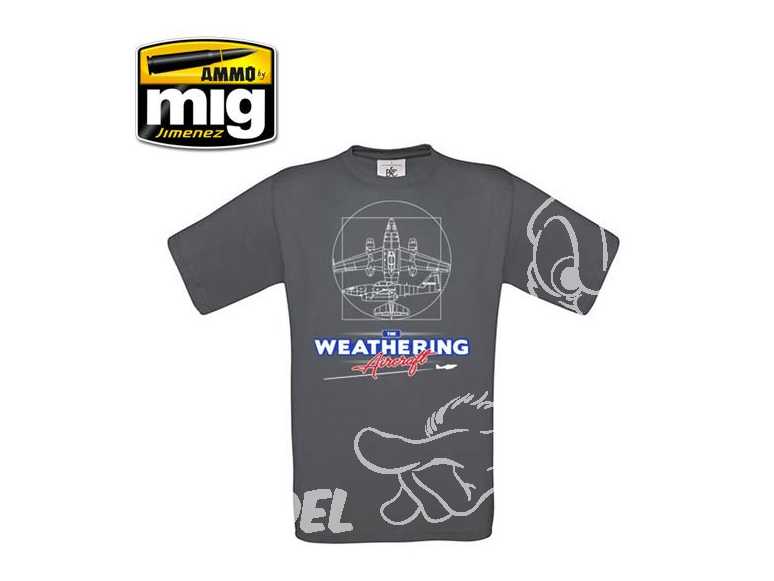 MIG T-Shirt 8019M T-shirt The Weathering Aircraft taille M